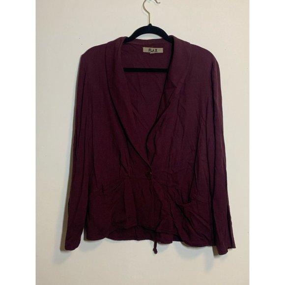 Flax one Botton‎ Blouse size small - Picture 1 of 3